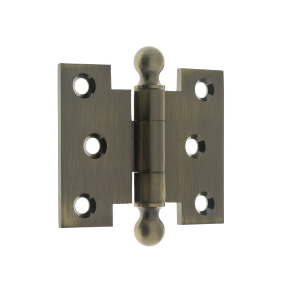 idh by St. Simons,2 1/2" x 3" Parliament Hinges With Ball Finials - All Pro Hardware